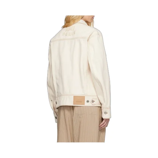Ami Paris Logo Patch Denim Jacket