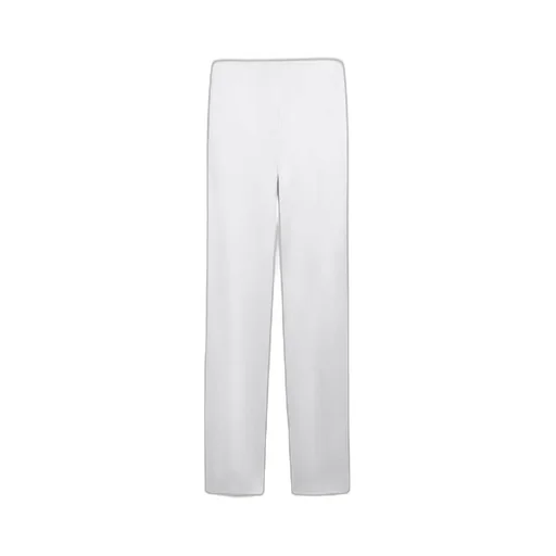 Satin-Finish Tailored Trousers