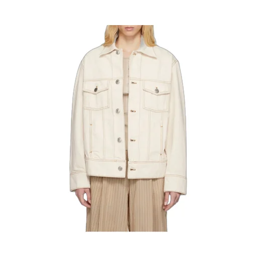 Ami Paris Logo Patch Denim Jacket