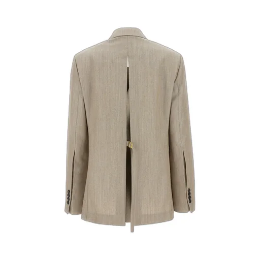 Ami Paris Double-Breasted Split Blazer