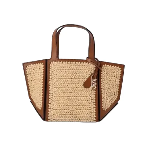 Michael Kors Jordi Small Hand-Crocheted Tote Bag