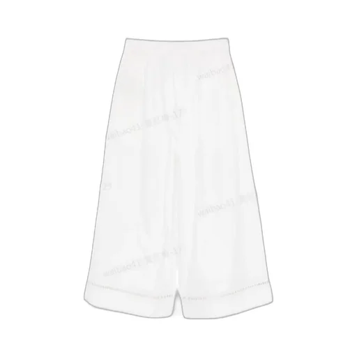 Wide-Leg Casual Pants