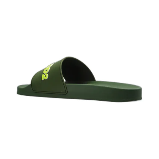 Dsquared2 Logo Embossed Slip-On Slides