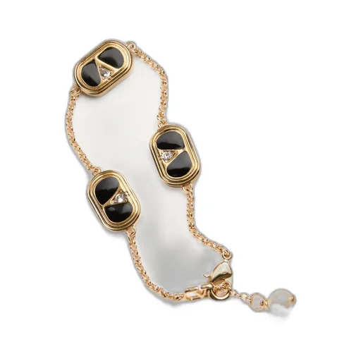 Valentino Vlogo Signature Embellished Bracelet