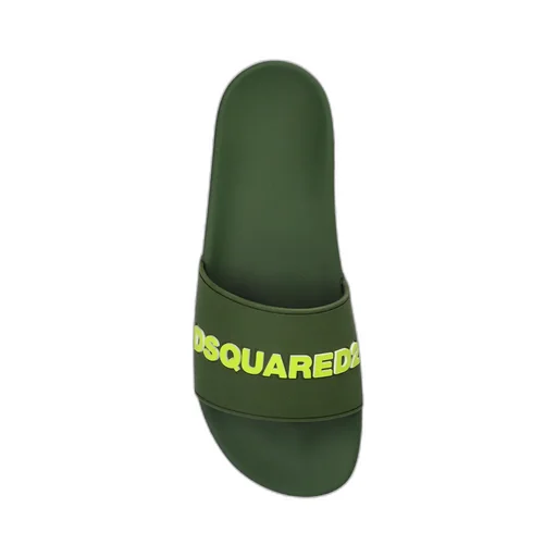 Dsquared2 Logo Embossed Slip-On Slides