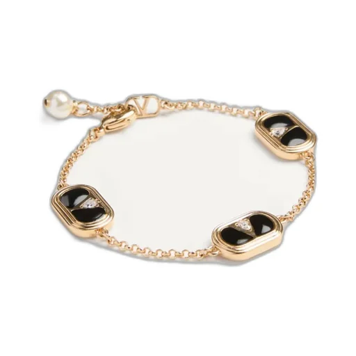 Valentino Vlogo Signature Embellished Bracelet