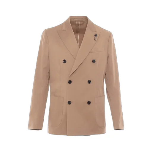 Lardini Double-Breasted Tailored Blazer