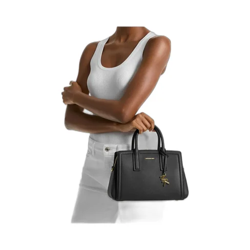 Michael Michael Kors Laila Small Pebbled Satchel Bag