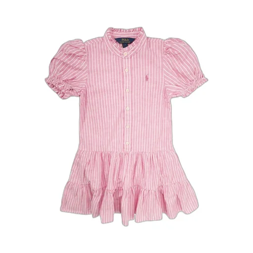 Polo Ralph Lauren Kids Striped Pleated Dress