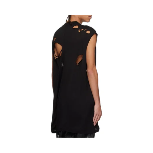 Rick Owens Drkshdw Distressed Tarp Tank Top