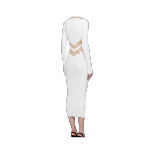 Round Neck Long Sleeve Dress