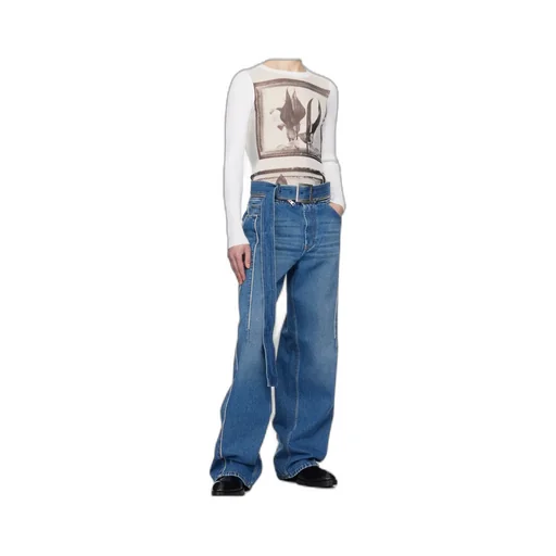 Crew Neck Long Sleeve T-Shirt