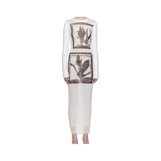 Round Neck Long Dress