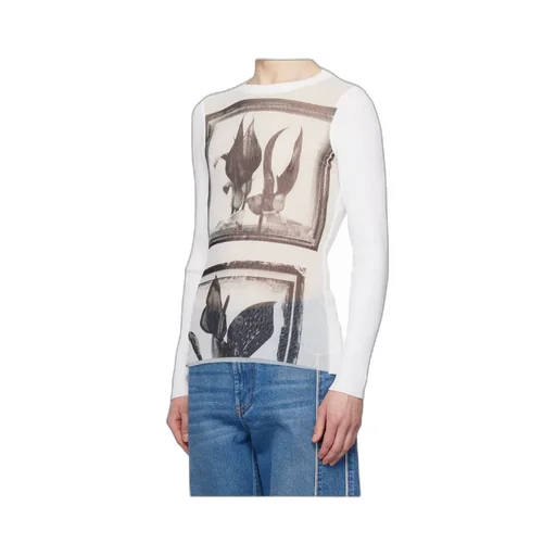 Crew Neck Long Sleeve T-Shirt