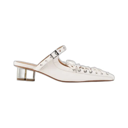 Ganni Eco Leather Heeled Mules