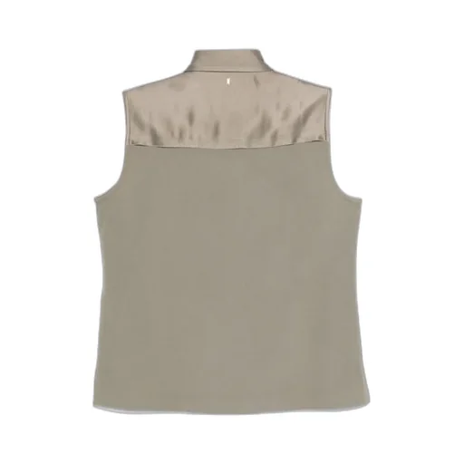 Ami Paris Buttoned Sleeveless Shirt