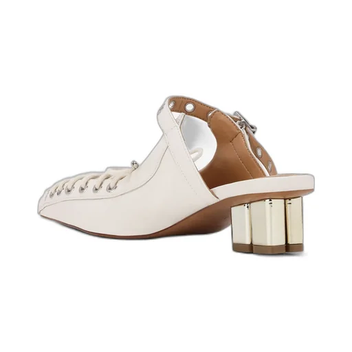 Ganni Eco Leather Heeled Mules