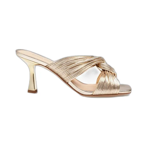 Michael Michael Kors Alessia Metallic Mule Sandals