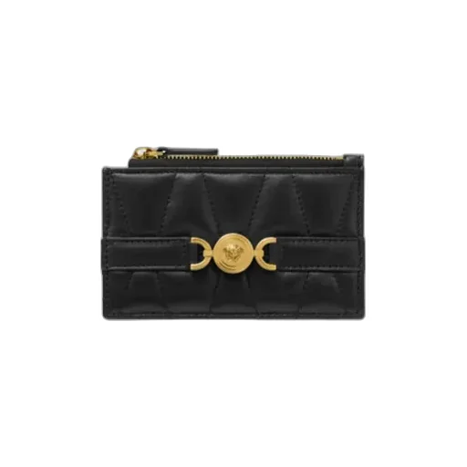 Versace Medusa '95 Zipped Quilted Wallet