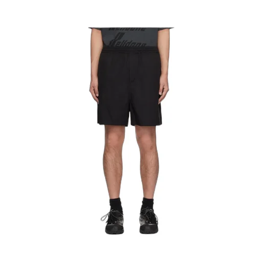 Black Track Shorts