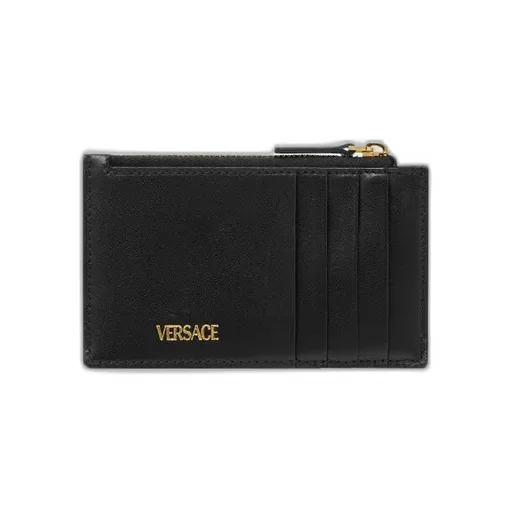 Versace Medusa '95 Zipped Quilted Wallet