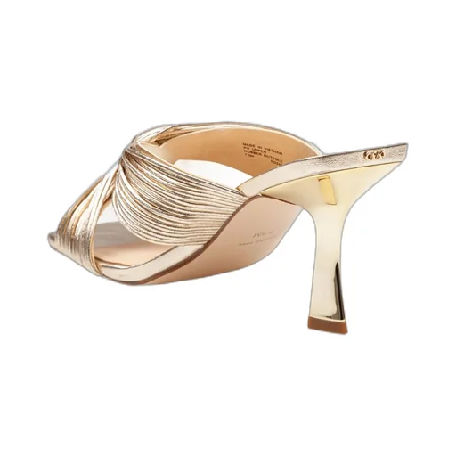 Michael Michael Kors Alessia Metallic Mule Sandals
