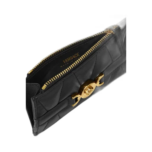 Versace Medusa '95 Zipped Quilted Wallet