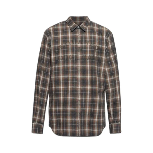 Dsquared2 Logo Printed Checked Shirt