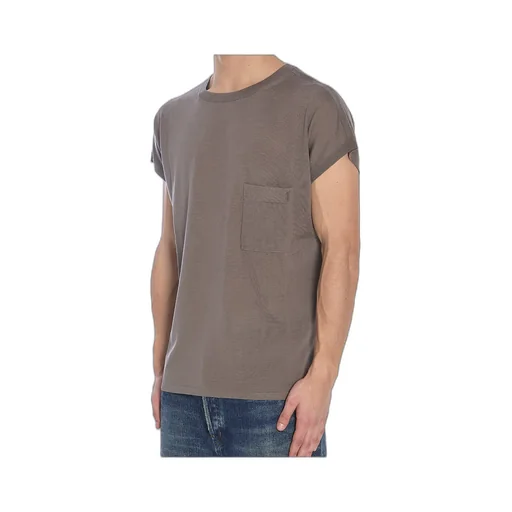 Saint Laurent Crewneck Short-Sleeved T-Shirt