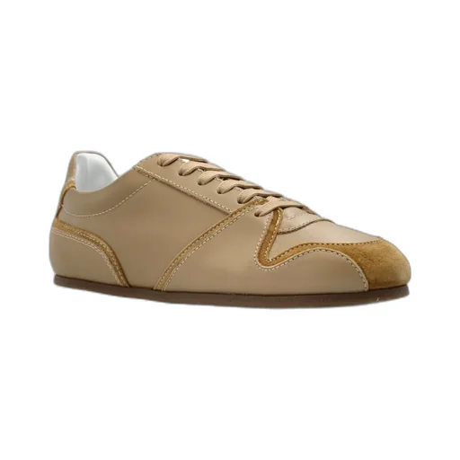 Moschino Round Toe Low-Top Sneakers