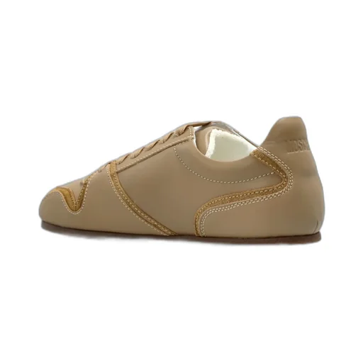 Moschino Round Toe Low-Top Sneakers