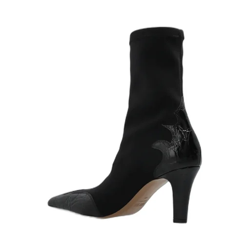 75Mm Belle Western Ankle Boots