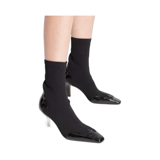 75Mm Belle Western Ankle Boots