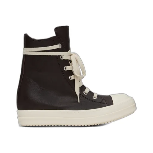 Lace-Up High-Top Sneakers