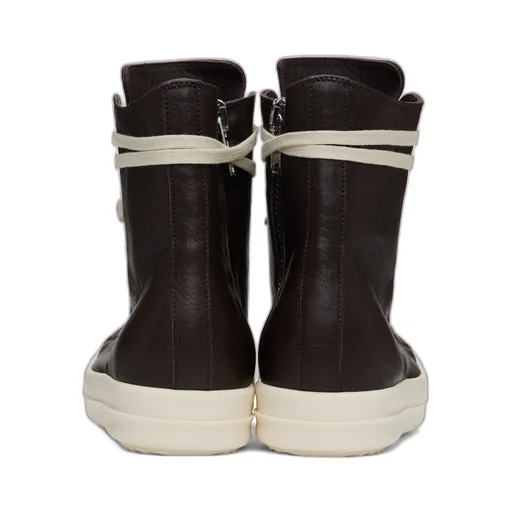 Lace-Up High-Top Sneakers