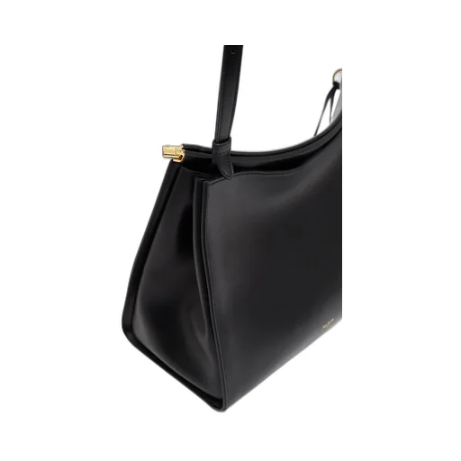 AlaÏA Logo Printed Zipped Shoulder Bag