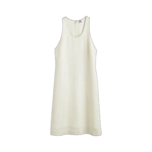 Scoop-Neck Mini Dress