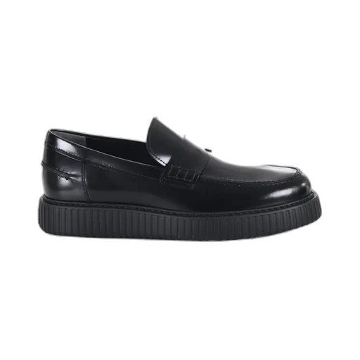 Hogan Front Mask Flat Shoes