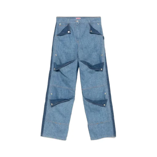 Multipocket Cargo Jeans In Japanese Denim