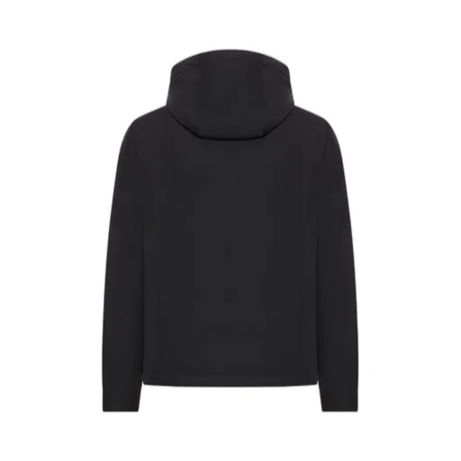 Moorer Removable Hood Zip-Up Coat