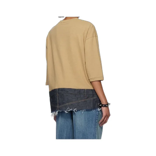 Beige Jeans T-Shirt