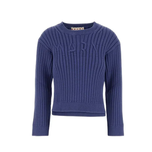 Marni Rib-Knitted Crewneck Jumper