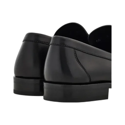 Ferragamo Gancini Buckle Slip-On Loafers