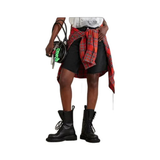 Belt Loop Denim Shorts