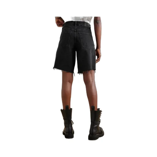 Belt Loop Denim Shorts