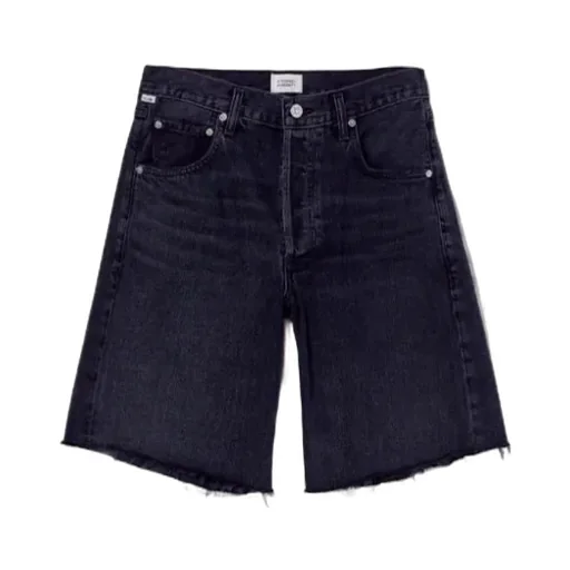 Belt Loop Denim Shorts