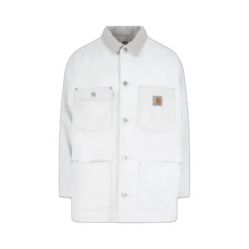Junya Watanabe Man Logo Patch Buttoned Jacket