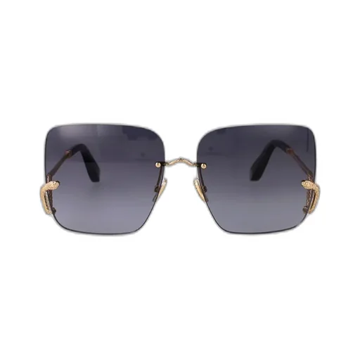 Roberto Cavalli Square Frame Rimless Sunglasses