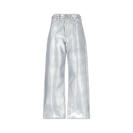 Junya Watanabe Wide-Leg Metallic Trousers