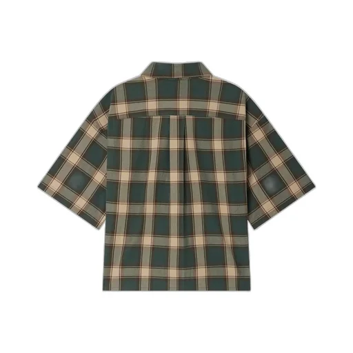 Bonpoint Elyas Logo Embroidered Checked Shirt